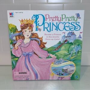 Vintage Pretty Pretty Princess Board Game (1999) Milton Bradley - 100% Complete